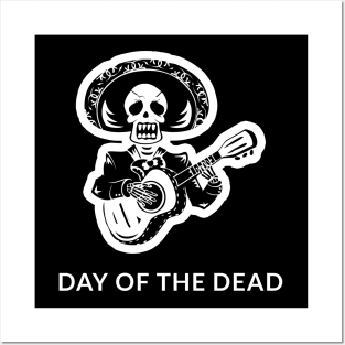 Mariachi - Day of the Dead Posters and Art